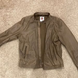 Diesel xl goat leather jacket